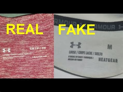 how to spot fake under armour bag|under armour counterfeit.